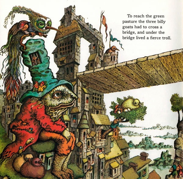 Illustration from “Favourite Tales of Monsters & Trolls”