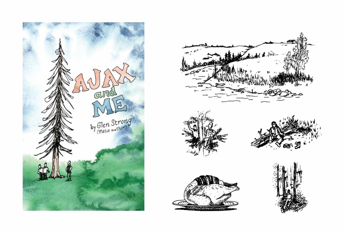 Cover design for “Ajax and Me”