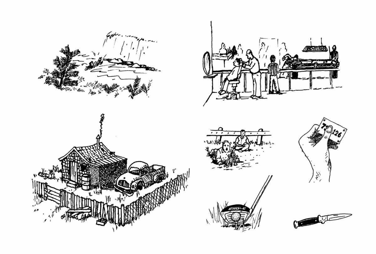 Illustrations for “Ajax and Me”