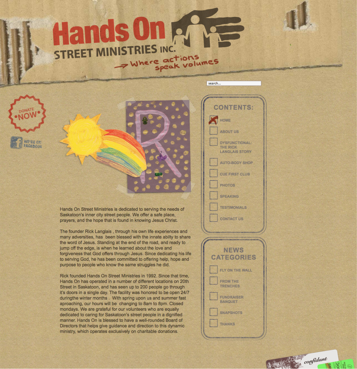 Hands On Street Ministries