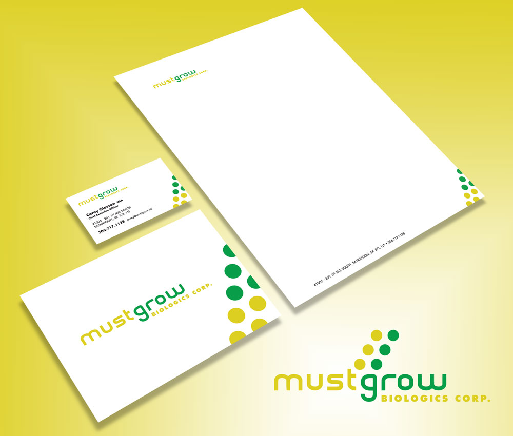 MustGrow branded materials